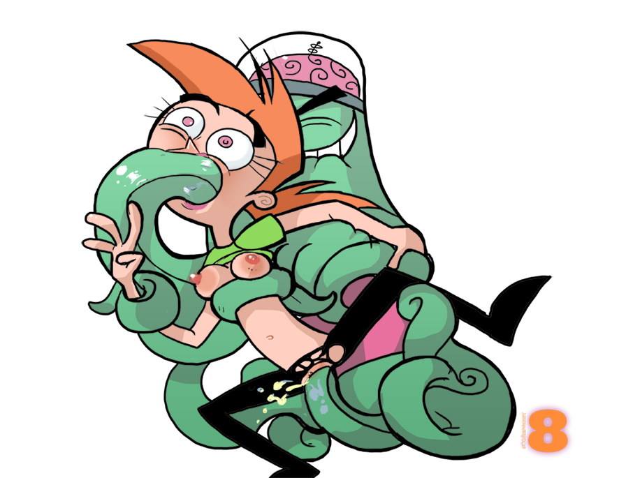 1boy 1girls anal blowjob breasts deepthroat female human male male/female mark_chang nickelodeon oral pussy shirt_up storefront8 straight straight_hair tagme tentacle tentacle_monster tentacle_sex the_fairly_oddparents torn_clothes torn_legwear vagina vaginal vaginal_penetration vicky vicky_(fairly_odd_parents) white_background yugopotamian