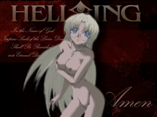 hellsing integra_hellsing pointy_chin tagme