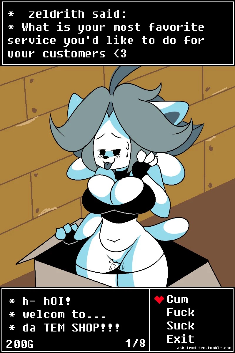 Temmie (Undertale) Rule 34 Image