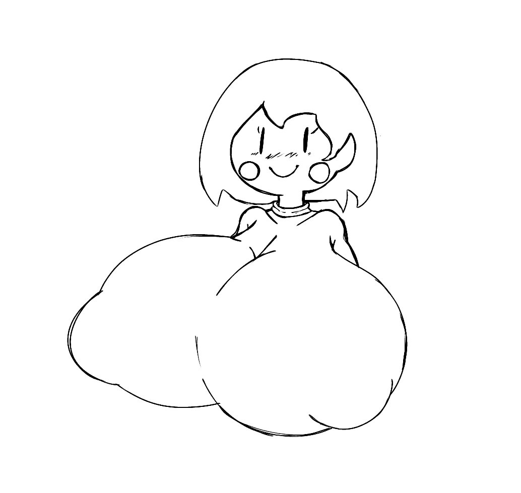 1girls, 2d, 2d (artwork), big breasts, breasts, breasts bigger than head, breasts focus, chara, female chara, female only, huge breasts, hyper, hyper breasts, monstorlilly, simple, simple drawing, simple eyes, simple face, sketch, solo female, undertale, undertale (series)