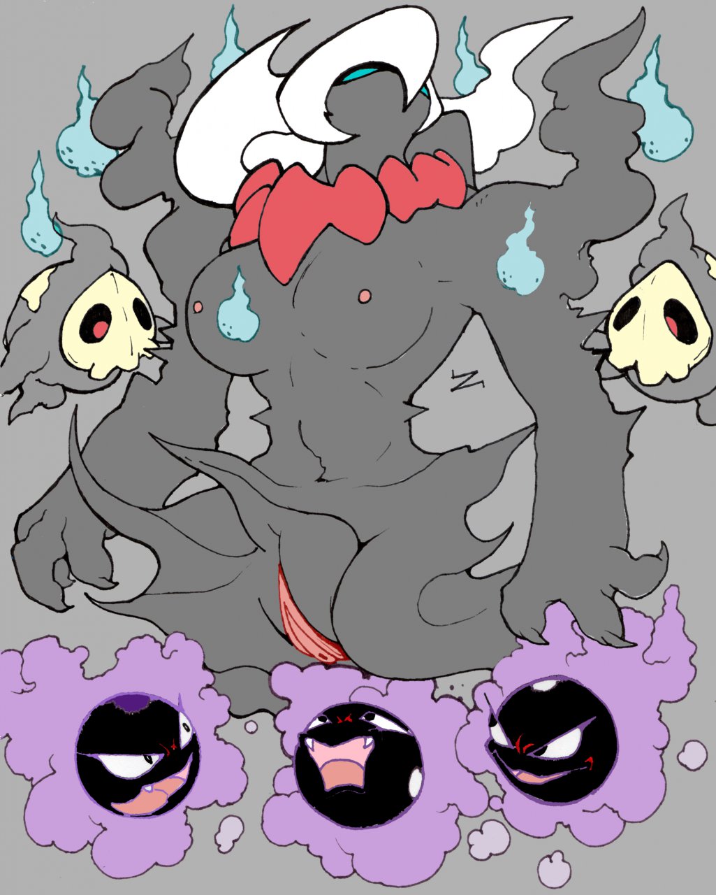 darkrai duskull gastly pokemon pokemon_(species) zabraxas