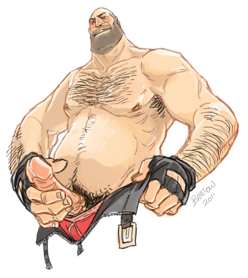 heavy_weapons_guy kgbigelow male male_focus male_only tagme team_fortress_2