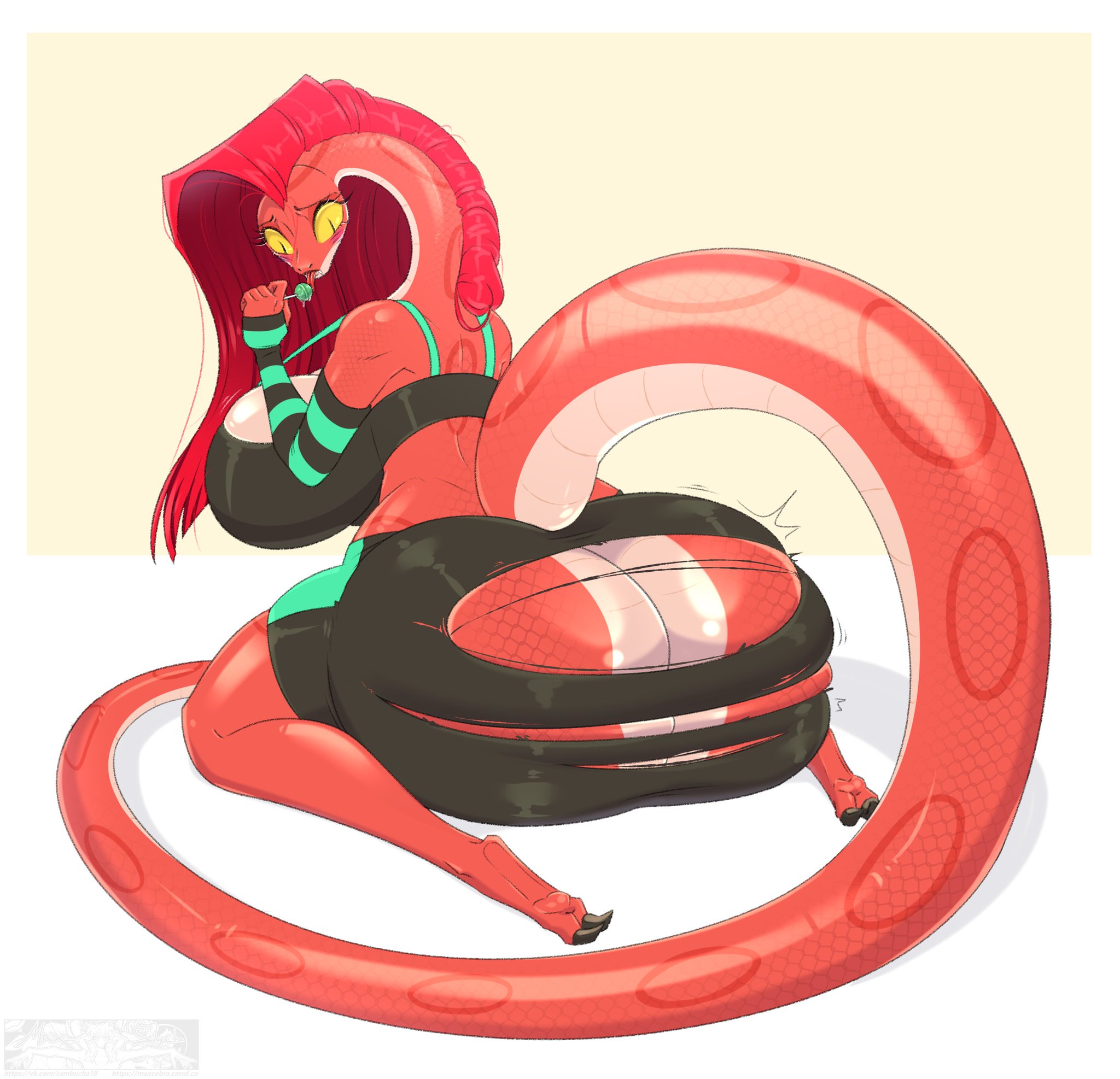 anthro, ass, big ass, big ass cheeks, big breasts, breasts, bubble ass, bubble butt, elyssa (trinity-fate62), female, tagme, thick thighs, trinity-fate62