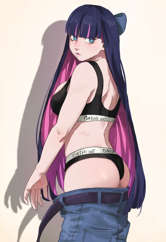 dashi art, panty & stocking with garterbelt, sexy, stocking anarchy, tagme