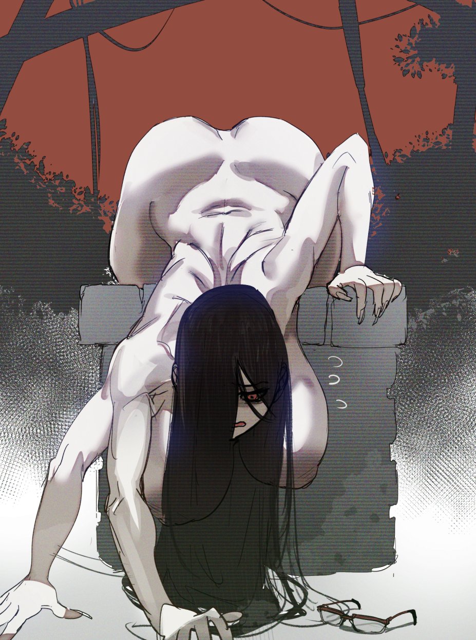 1girls, alternate version available, ass, big ass, big boobs, big breasts, big butt, black hair, black hair female, boobs, bow (bhp), bow999, breasts, butt, clumsy, completely nude, completely nude female, female, female only, ghost, ghost girl, huge breasts, large ass, large boobs, large breasts, large butt, long hair, long hair female, monster, monster girl, naked, naked female, nipples, nude, nude female, nudity, pale skin, pale-skinned female, sadako yamamura, solo, solo female, the ring, very long hair, yamamura sadako