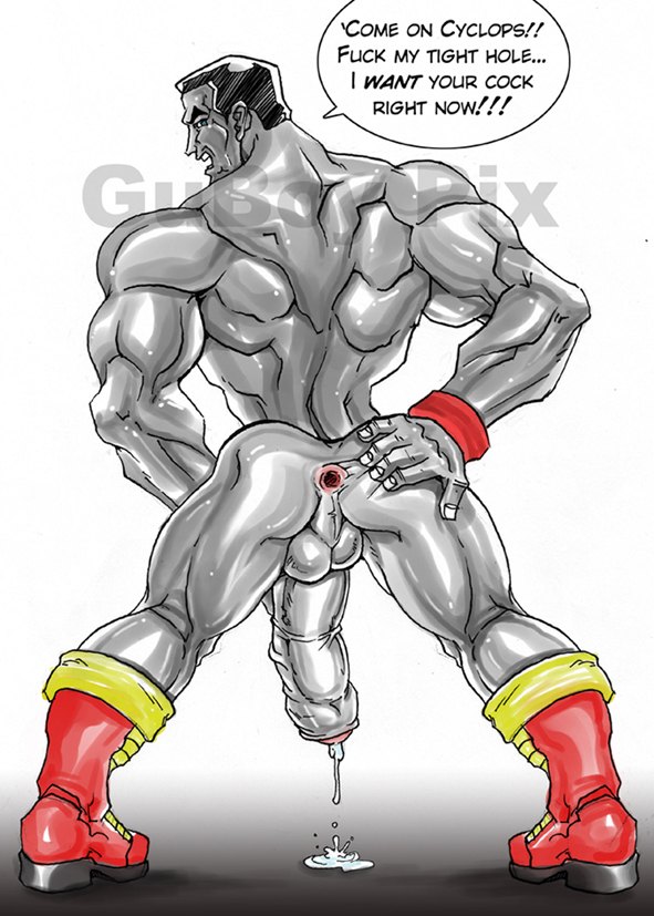 1boy anus ass back_muscles bara beg begging biceps black_hair boots colossus cumdrip english erection foreskin gaping_anus gay guboy hand_on_ass holding_penis huge_cock inviting_to_sex looking_back male male_only marvel muscle muscular_male open_mouth penis piotr_rasputin precum precum_puddle rear_view solo spreading_ass uncensored uncut veiny_penis wristband x-men