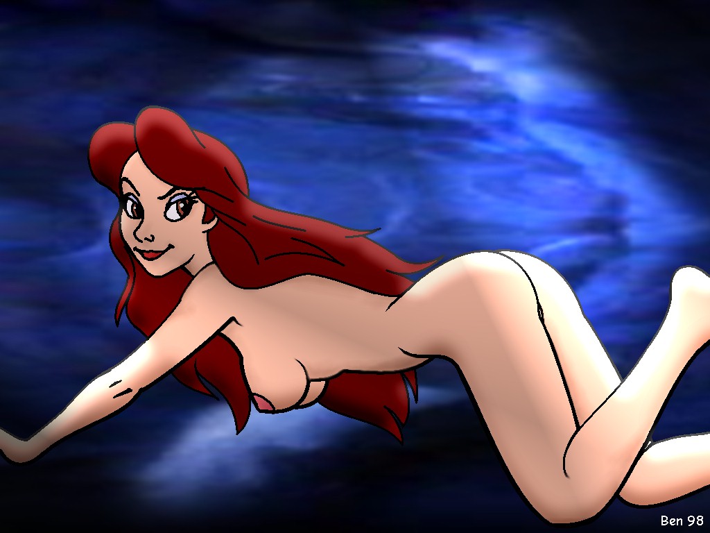 1990s 1998 1girls 20th_century ass ben_(artist) breasts disney disney_villains legs nipples nude the_little_mermaid the_little_mermaid_(1989_film) ursula_(the_little_mermaid) vanessa_(the_little_mermaid)