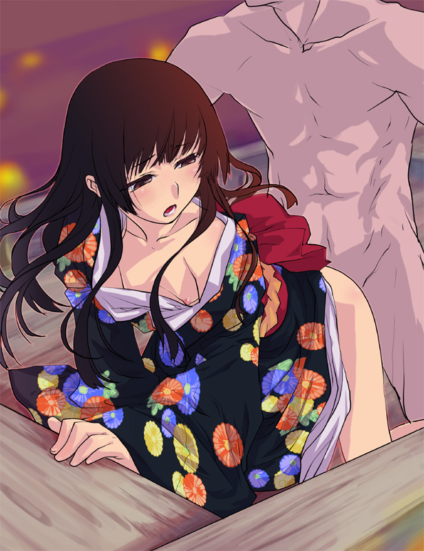 enma_ai hell_girl jigoku_shoujo kimono sex vaginal