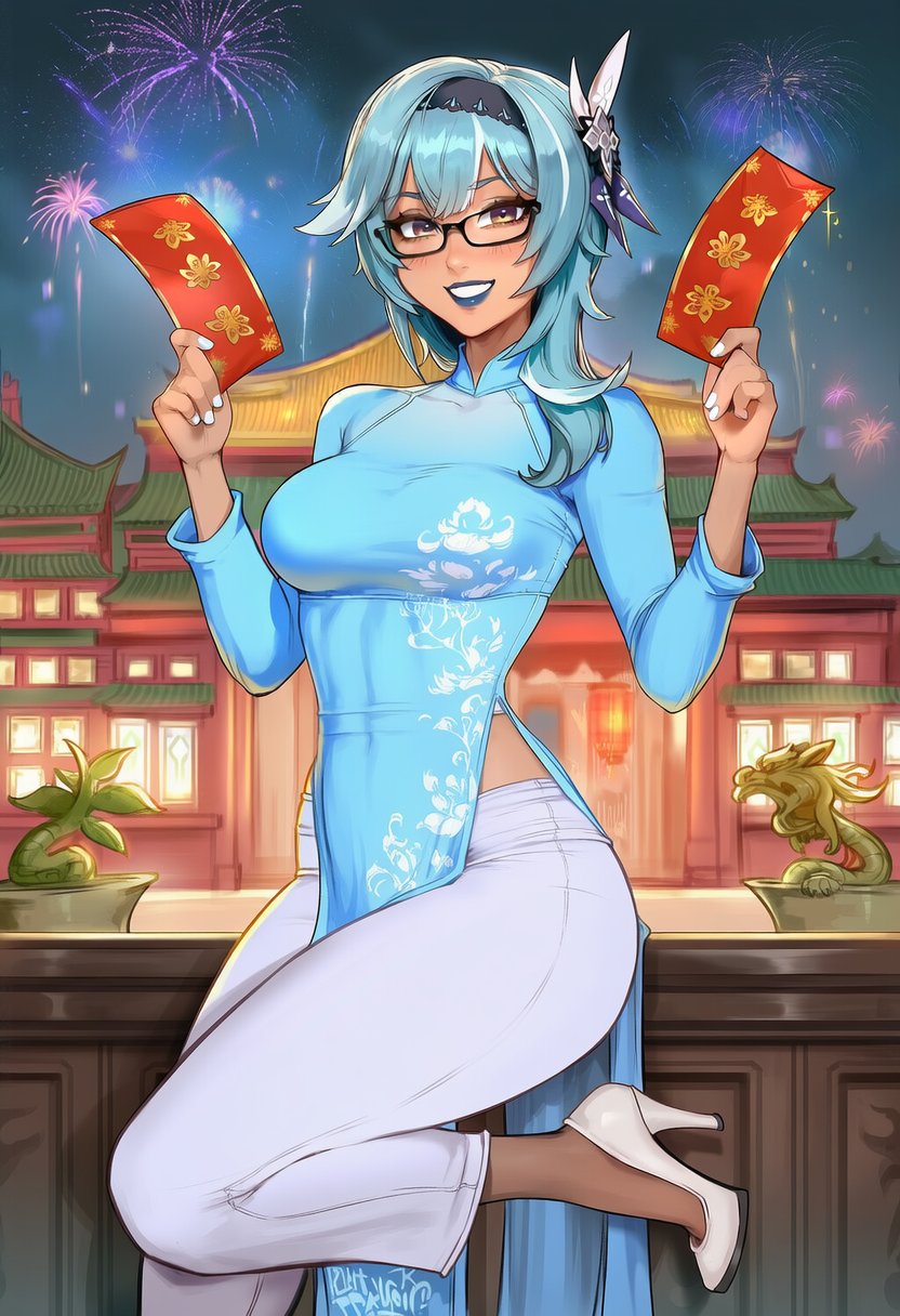 Eula (Genshin Impact) Rule 34 Image