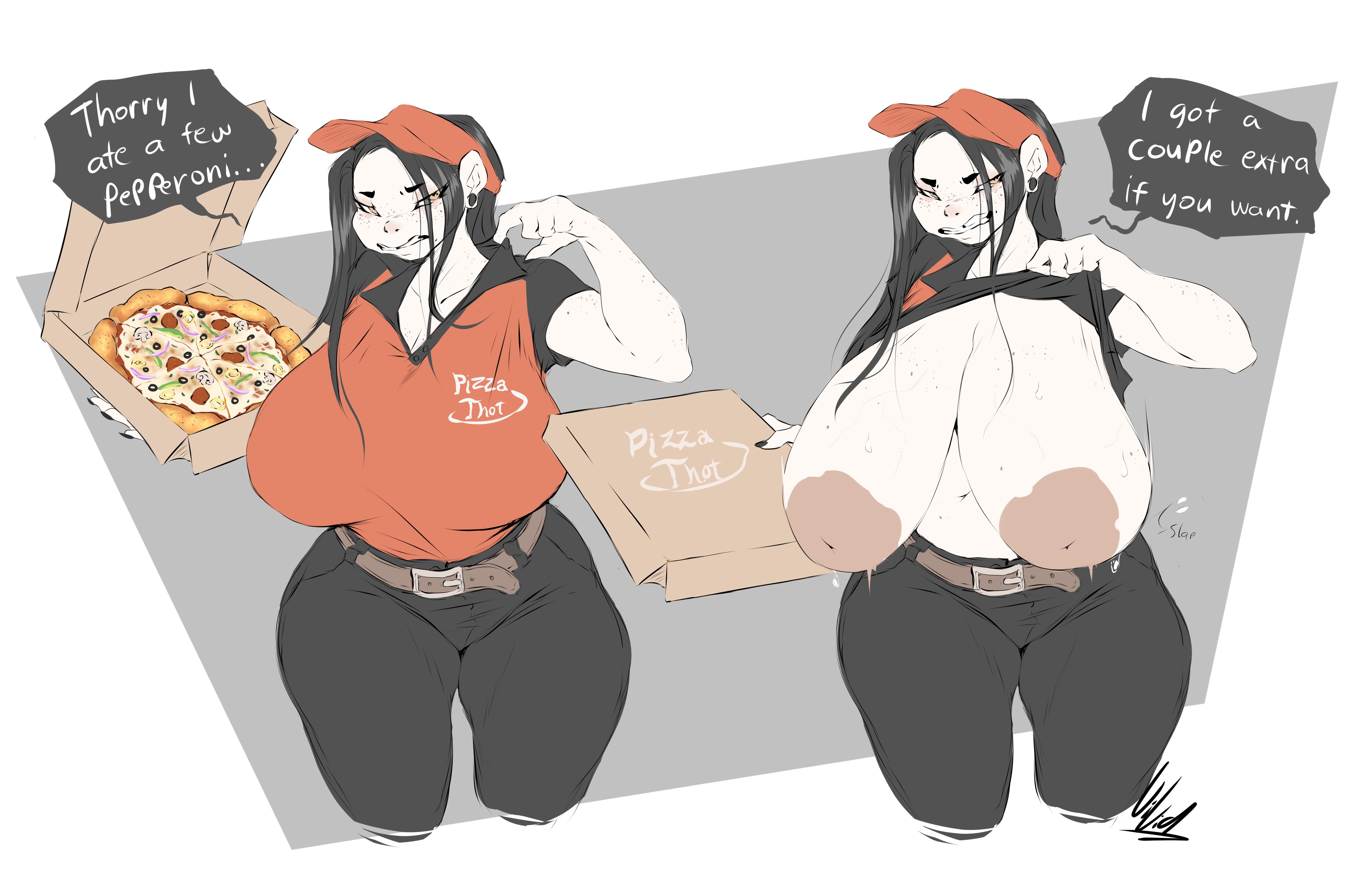big breasts, black hair, breasts, cleavage, dullvivid, female, huge breasts, hyper breasts, lara ravencroft, large areola, large areolae, large areolas, nipples, pizza thot, pov, sagging breasts, saggy breasts, solo, tagme, thick thighs, veiny breasts, voluptuous, wide hips