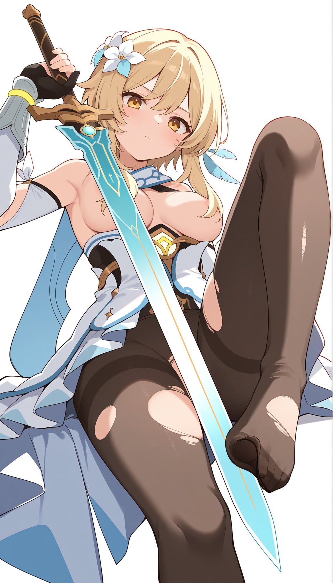 genshin impact, lumine (genshin impact), tagme