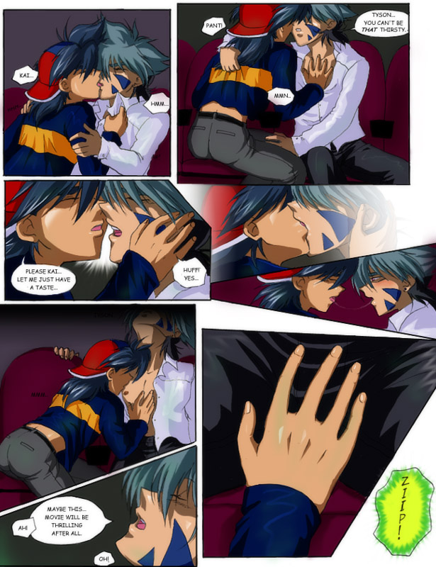 beyblade glay kai_hiwatari male multiple_males tyson_granger yaoi