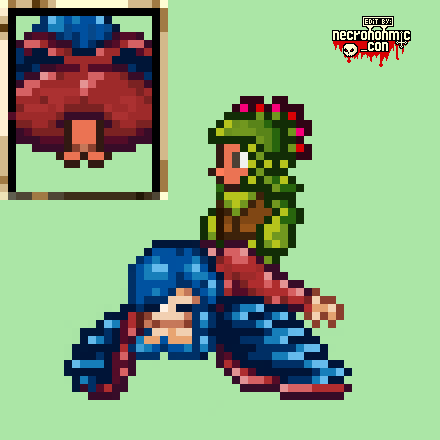 anal harpy necronomic_con pixel_art terraria