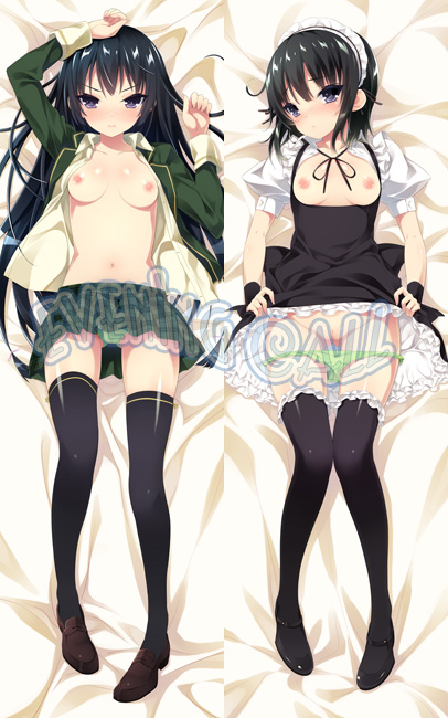 black_hair boku_wa_tomodachi_ga_sukunai dakimakura dakimakura_design tagme yozora_mikazuki