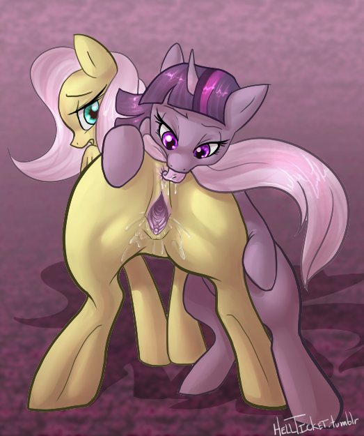 fluttershy_(mlp) friendship_is_magic hellticket my_little_pony smooth_skin twilight_sparkle_(mlp)