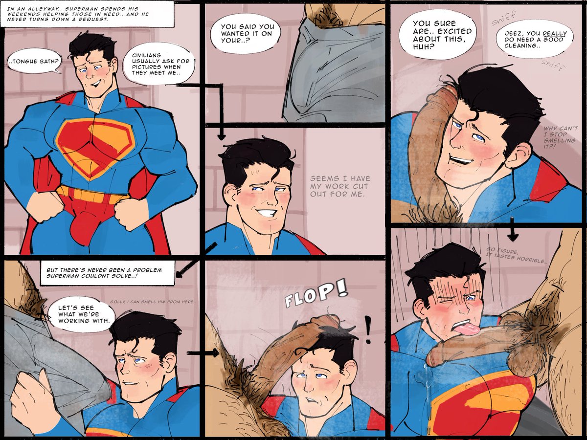 balls, bara, big penis, blue eyes, blush, boner, bulge, clark kent, cock, cum, dc, dc comics, dcu, dick, erection, foreskin, gay, hairy, hairy balls, hairy male, helping, huge cock, huge penis, lick, licking penis, male, male only, male/male, muscles, muscular, muscular male, pecs, pectorals, penis, penis lick, precum, precum drip, pubes, pubic hair, sprungtrapped, superman, superman (2025), superman (clark kent), superman (dcu), superman (series), thick penis, uncircumcised, uncut, veiny, veiny penis, yaoi