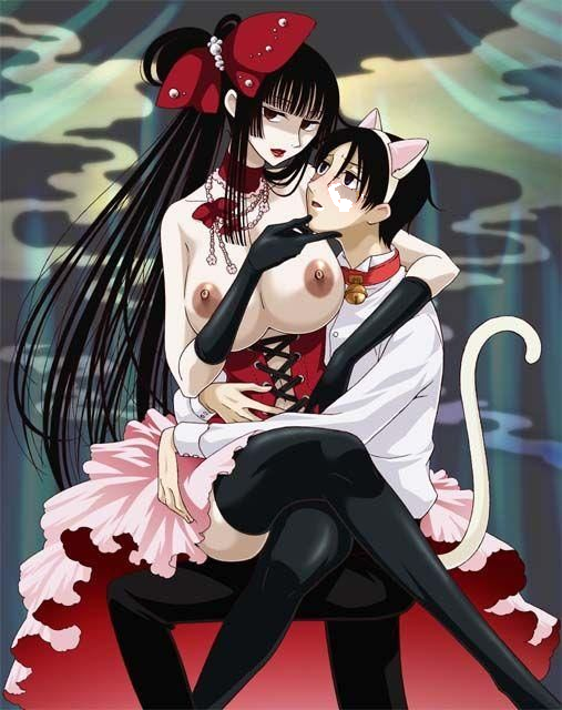 kimihiro_watanuki pointy_chin tagme xxxholic yuuko_ichihara