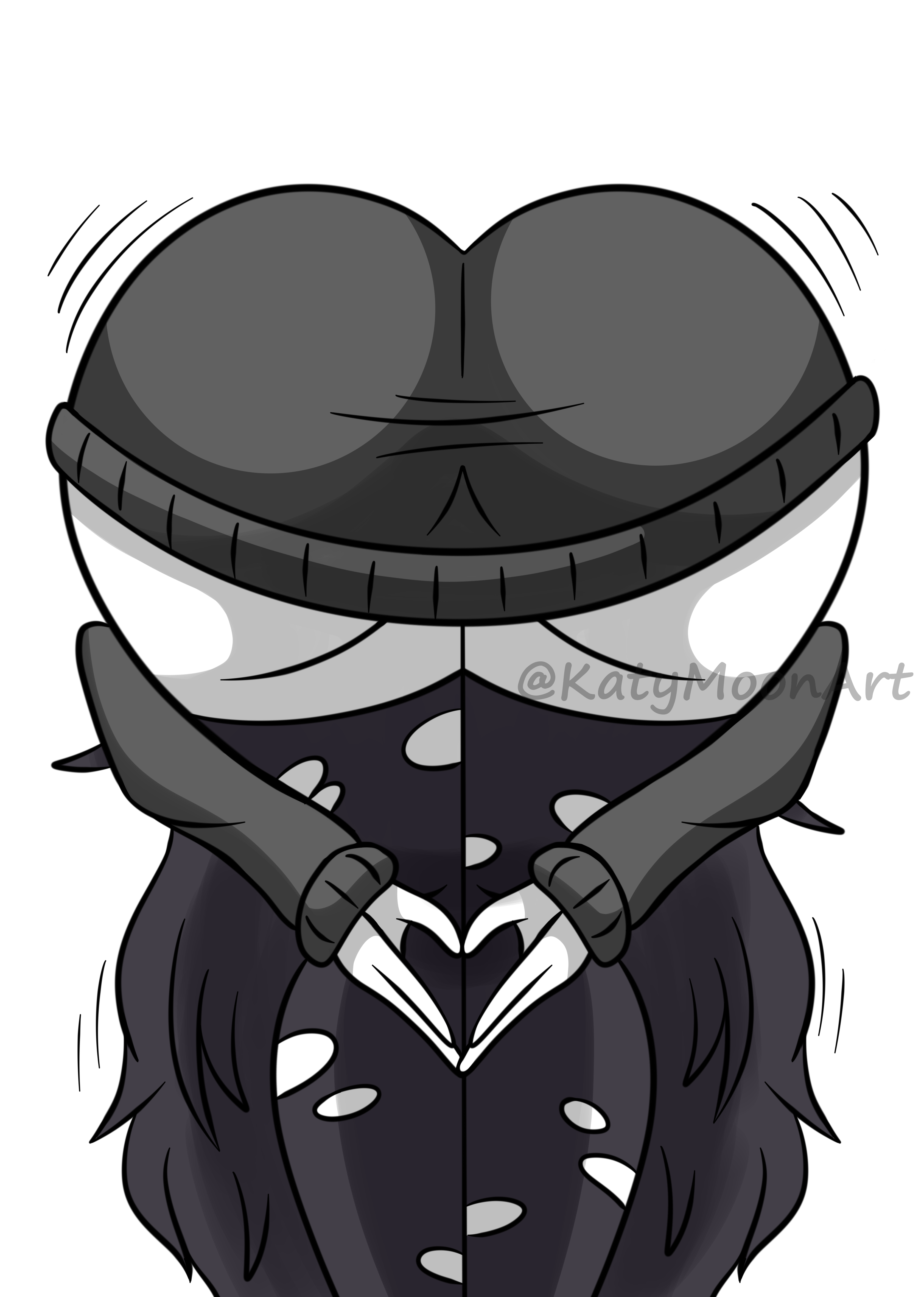 1girls, ass, ass focus, ass up, bent over, big ass, big breasts, big butt, big thighs, black hair, boob window, boobs out, booty, breasts, choker, cute, depressed, embarrassed, female, female only, from behind, girlfriend, glasses, heart, heart pose, inviting, katy (katymoonart), katymoonart, legs together, long hair, meme, messy hair, not porn, oc, original, original character, praise da booty (meme), presenting ass, rear view, ripped clothing, round ass, shy, simple background, solo, solo female, sweater, text, thighhighs, thighs, tired eyes, torn thighhighs, twitter link, twitter username, white background, white body, wide hips