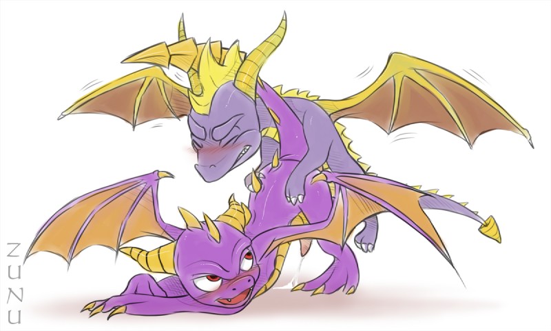 cum dragon spyro spyro_the_dragon tagme zunu-raptor