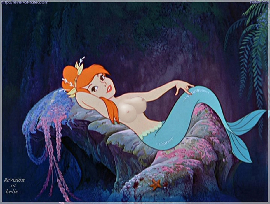 adamaris breasts disney female helix mermaid nipples nude_filter peter_pan peter_pan_(disney) tagme