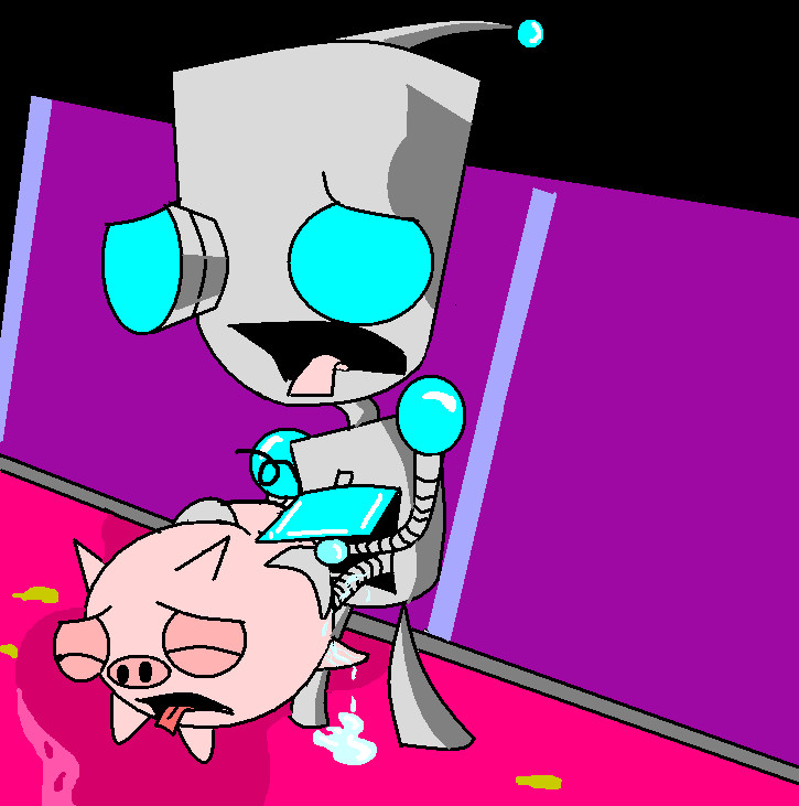 1boy cum gir_(invader_zim) invader_zim nickelodeon tagme zobie_hitajin