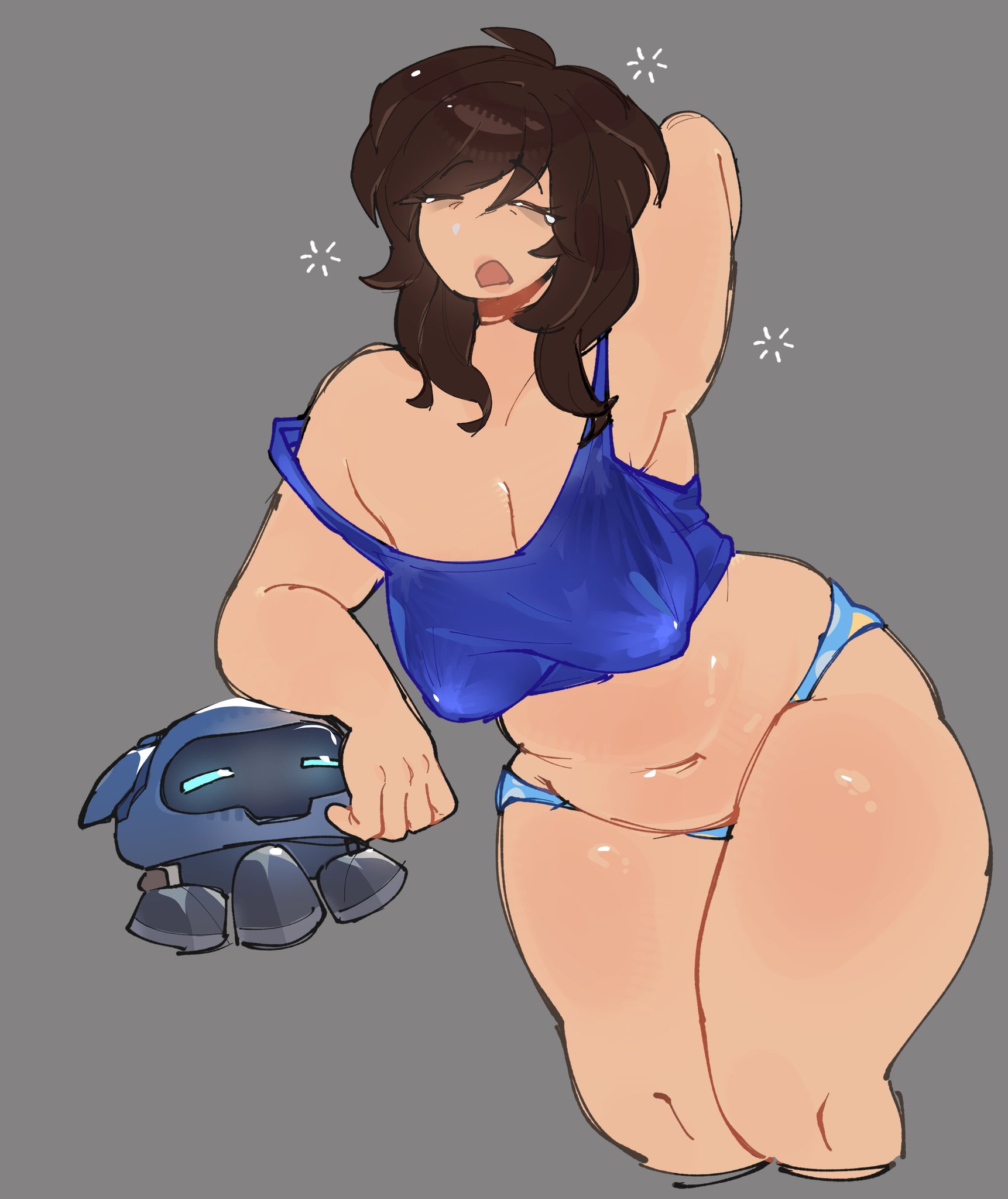 1female, 1females, 1girl, 1girls, 2d, 2d (artwork), 2d artwork, artist request, chinese, chinese female, mei (overwatch), overwatch, overwatch 2, tagme (artist), video game, video game character, video game franchise, video games