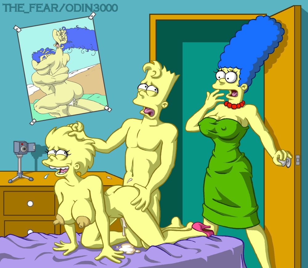 bart_simpson caught caught_in_the_act cuckquean cum cum_dripping cum_dripping_out_of_pussy cum_inside cumdrip female high_heels human incest interrupted lisa_simpson male marge_simpson odin3000 straight tagme the_fear the_simpsons walk_cycle walked_in_on