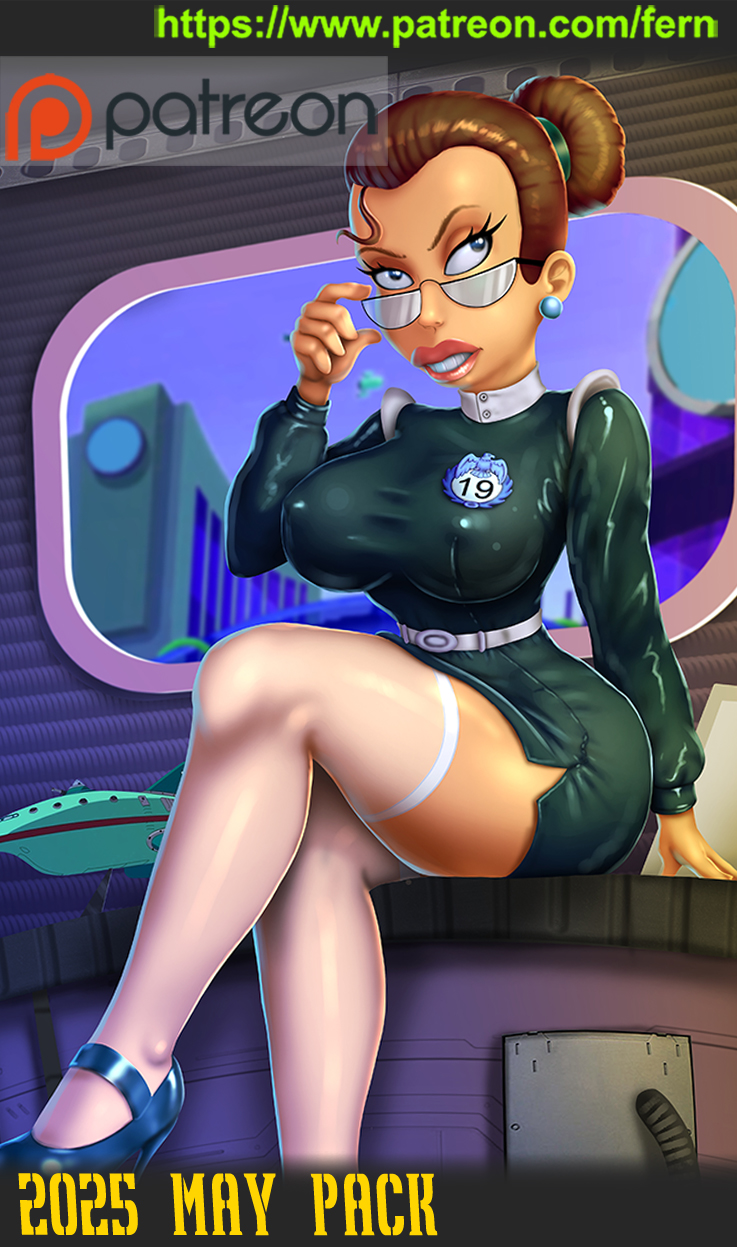 1girls, big ass, big breasts, breasts, curvaceous, curvy, curvy figure, digital media (artwork), female, fern (artist), futurama, hips, huge ass, huge breasts, large ass, large breasts, legs, light skin, light-skinned female, mature, mature female, morgan proctor, slim waist, thick, thick hips, thick legs, thick thighs, thighs, voluptuous, waist, wide hips