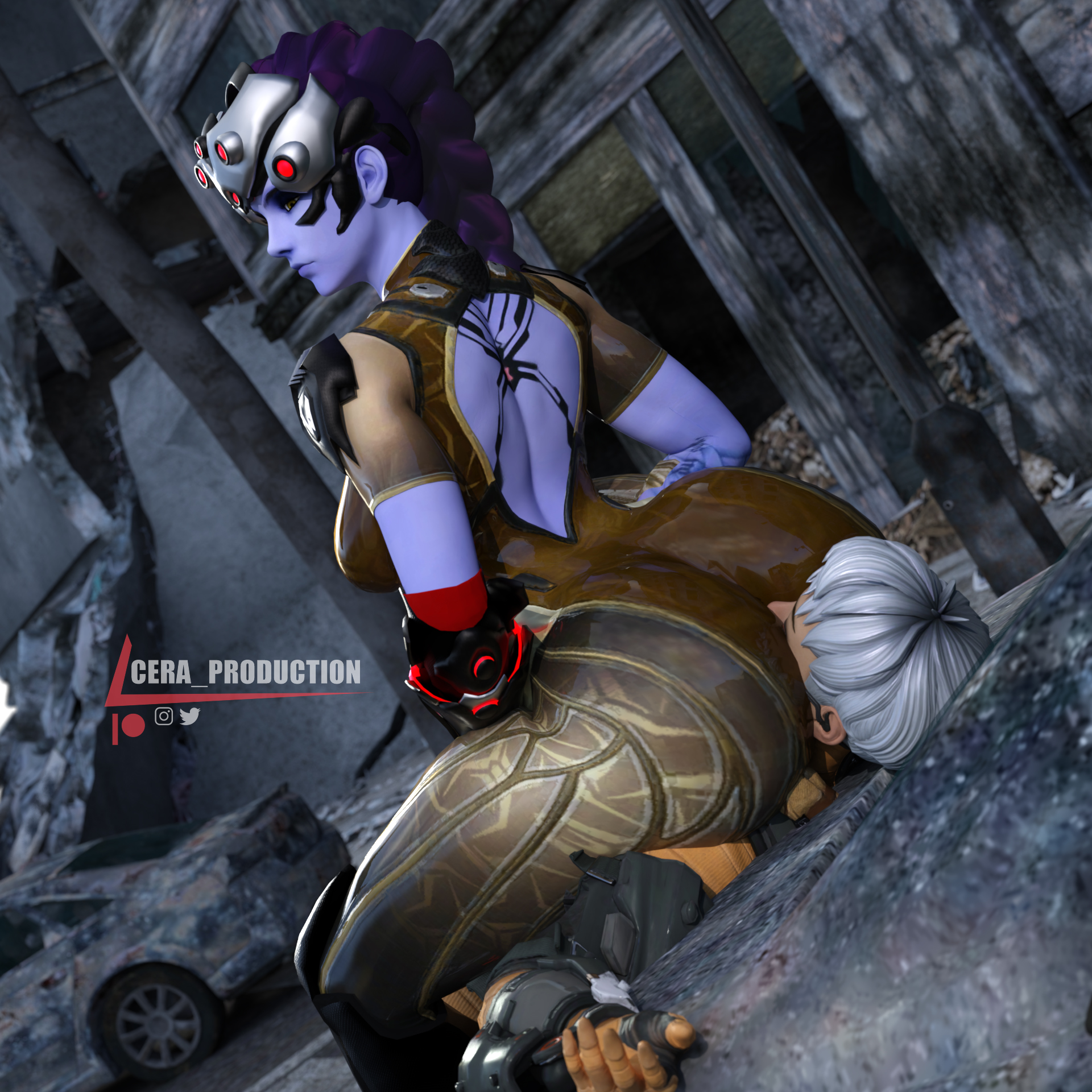 3d, amelie lacroix, apex legends, ass, facesitting, female, femdom, femdom 3d, overwatch, overwatch 2, patina widowmaker, sitting on face, smothering ass, sniffing, sniffing ass, thick ass, valkyrie (apex legends), widowmaker