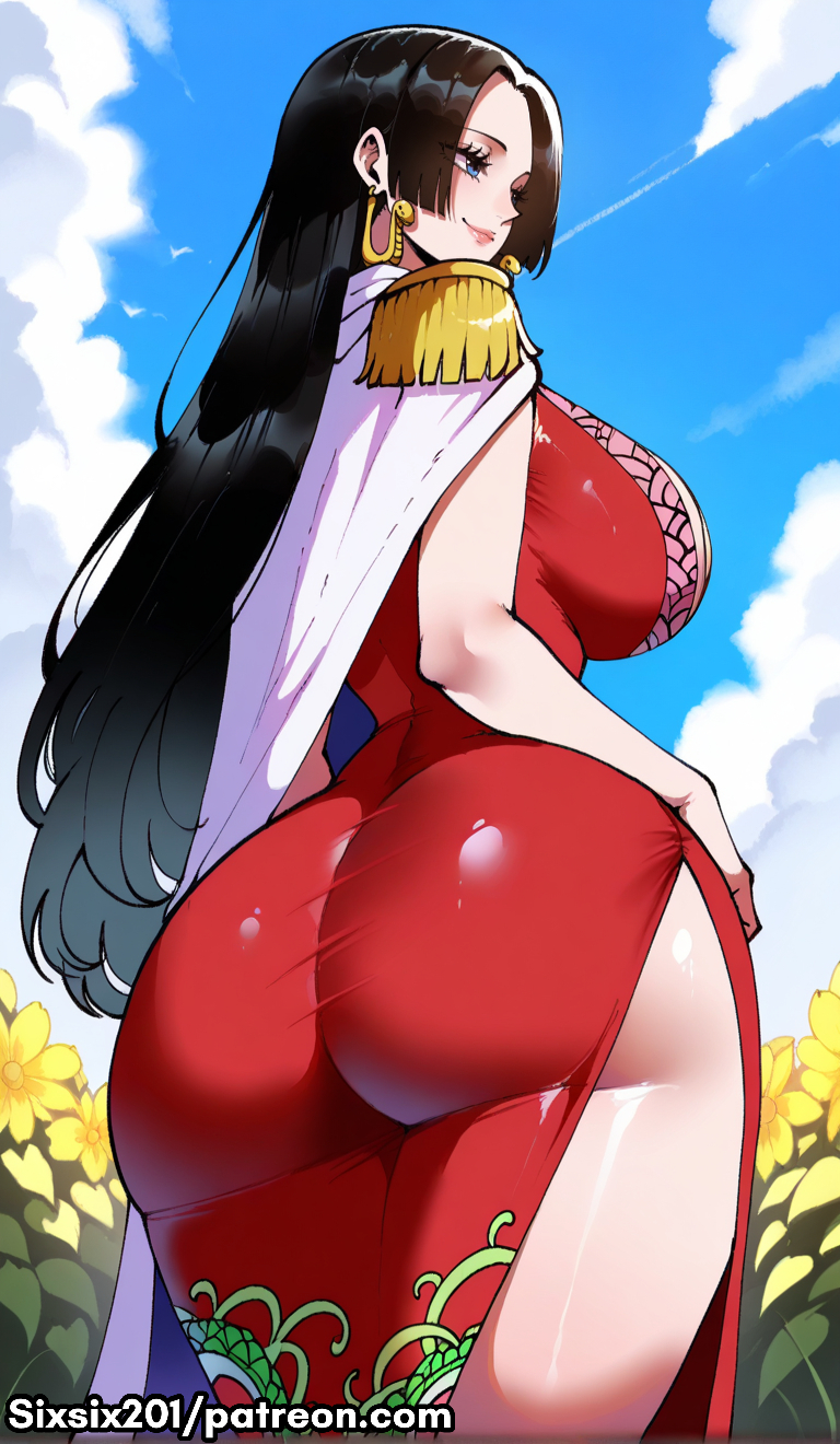 ai_generated ass boa boa_hancock clothing female female_only one_piece sixsix201