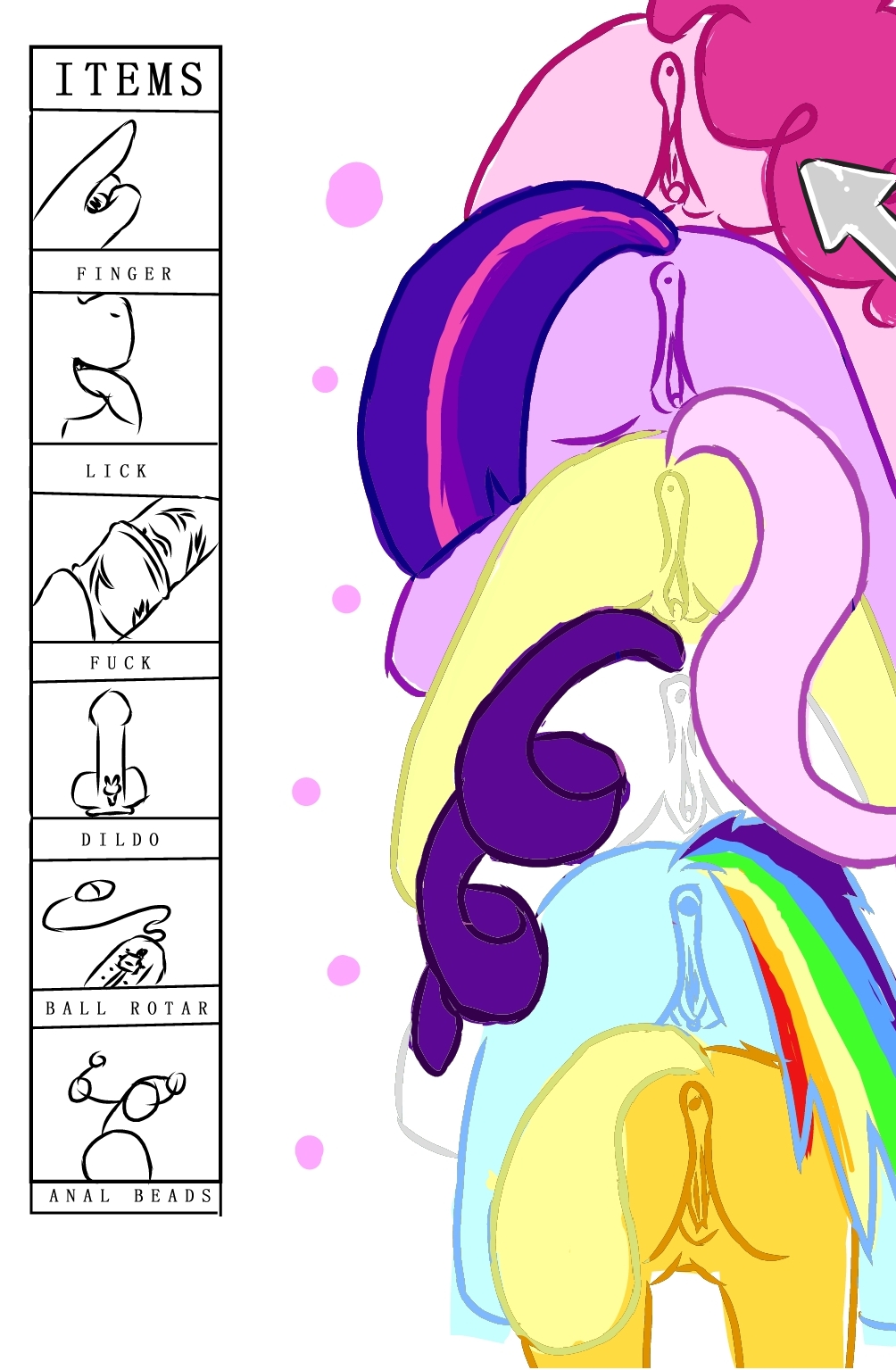 anonthemust applejack_(mlp) earth_pony equine female female_only fluttershy_(mlp) friendship_is_magic fur mane_six_(mlp) multiple_females my_little_pony pinkie_pie_(mlp) pony rainbow_dash_(mlp) rarity_(mlp) smooth_skin twilight_sparkle_(mlp)