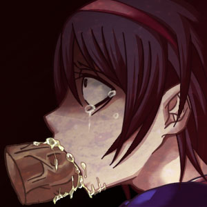 blowjob choking close-up corpse_party crying deepthroat disembodied_penis fellatio heter horrified horrified_expression horror irrumatio openis oral oral_penetration rape sex tagme teenage_girl teenager yuka_mochida