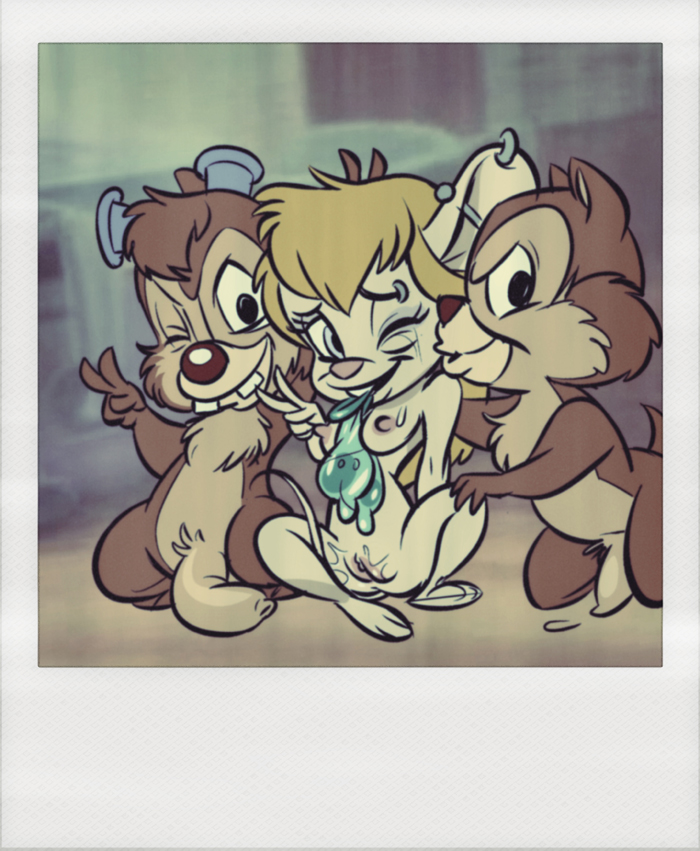 chip chip_'n_dale_rescue_rangers dahr dale disney gadget_hackwrench nipples penis pussy