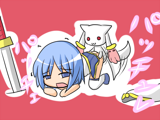 kyuubee mahou_shoujo_madoka_magica miki_sayaka tagme