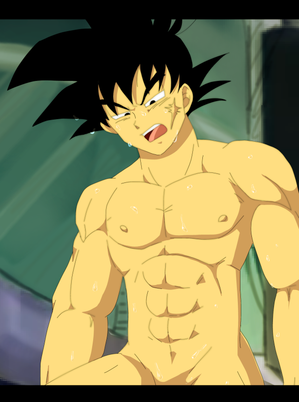 bardock dragon_ball dragon_ball_z male male_only solo tagme