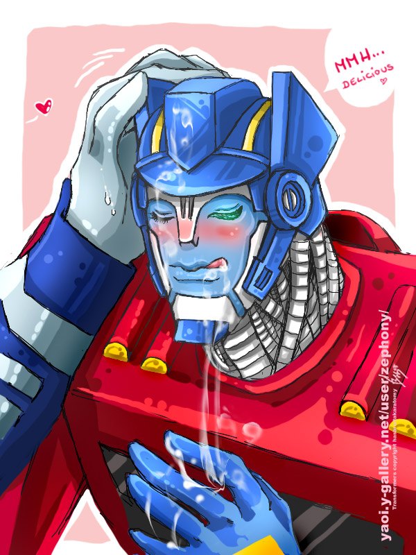 blush gay optimus_prime solo transformers transformers_animated ultra_magnus zephony