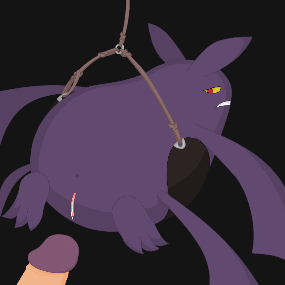 anus bondage color crobat female feral human interspecies male nude penis pokemon pokephilia pussy straight suspension tagme