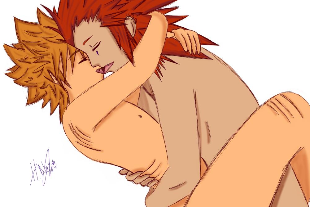 axel_(kingdom_hearts) disney gay kingdom_hearts male_only roxas square_enix tagme