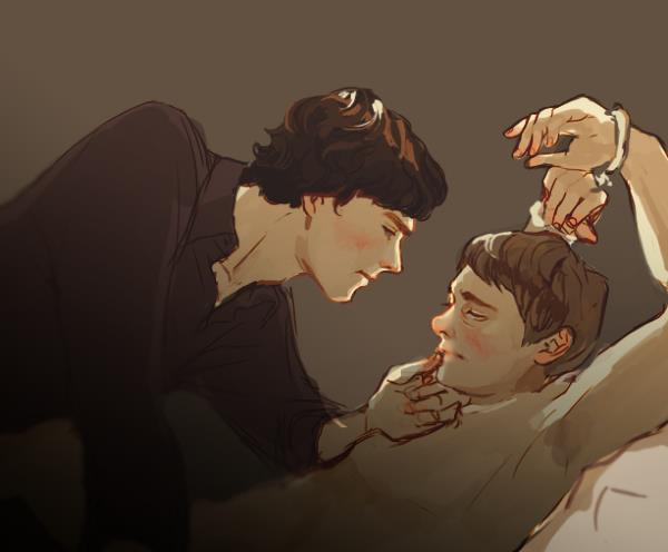 digital_media_(artwork) john_watson male male_only sherlock sherlock_(tv) sherlock_holmes tagme