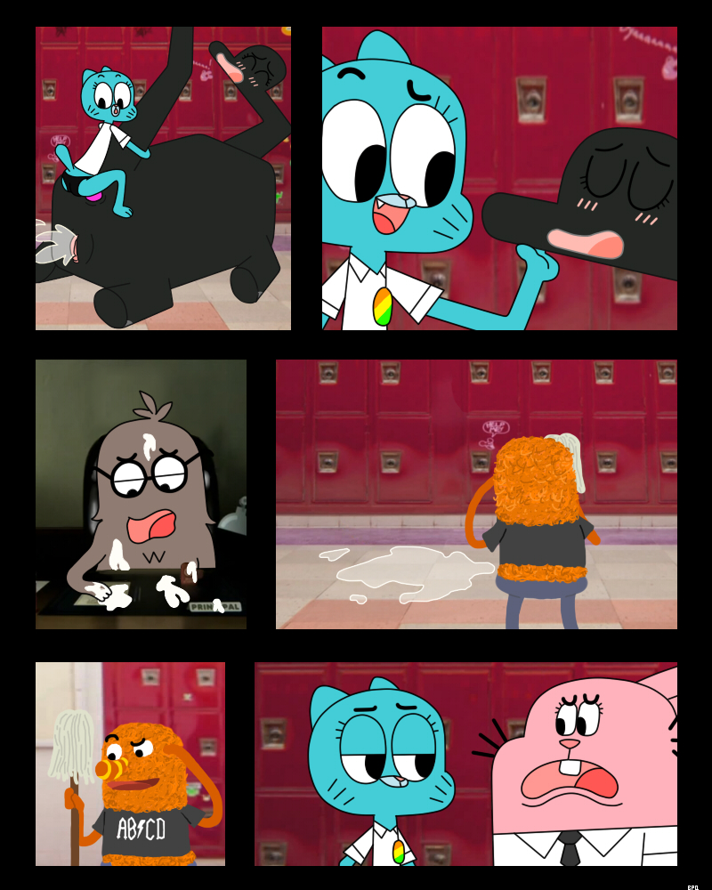 bpq00x cartoon_network cheating_wife comic milf molly_collins nicole_watterson nigel_brown principal_brown richard_watterson rocky_robinson straight_hair tagme the_amazing_world_of_gumball yuri