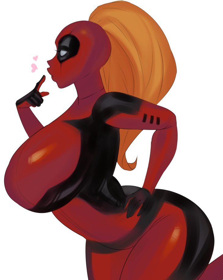 1girls 2020s 2024 2d 2d_(artwork) 5_fingers ass bbibiarts big_ass big_breasts big_thighs blonde_hair bodysuit bracelet breasts deadpool_corps eyelashes female female_focus female_only hand_on_hip heart hearts_around_head hi_res highres hips hourglass_figure lady_deadpool large_ass large_breasts large_thighs lips marvel marvel_comics mask masked masked_female pinup side_view simple_background slim_waist solo solo_female solo_focus thick_thighs thighs wanda_wilson white_background wide_hips