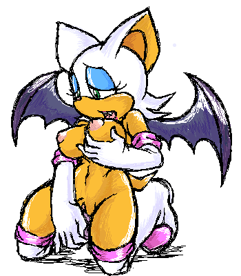 animal_ear bat_wings breasts exposed_torso female footwear furry furry_only gloves handwear lowres masturbation nipples nitro pussy rouge_the_bat sega smile solo sonic_(series) sonic_the_hedgehog_(series) straight_hair uncensored wings