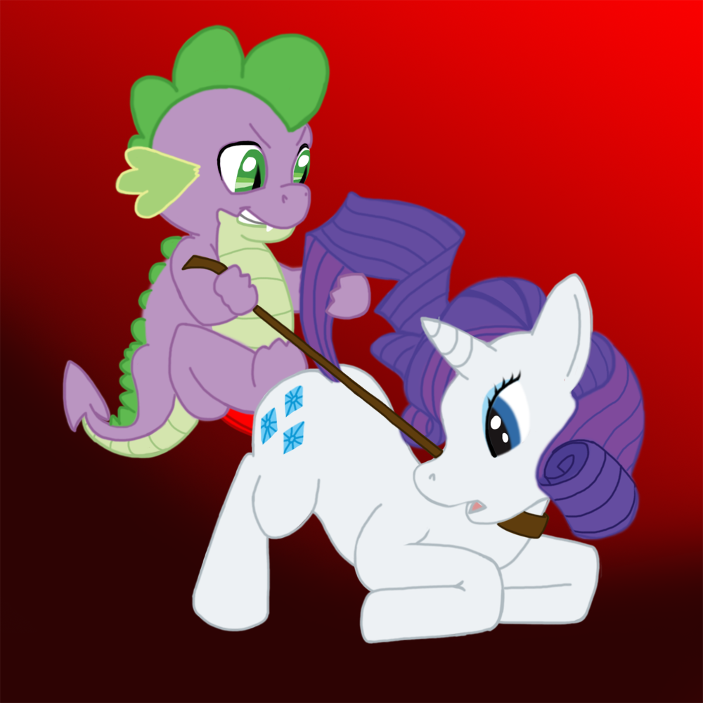 age_difference anthro anthro_on_feral cobra_mcjingleballs cub cub_on_adult dragon equine female feral friendship_is_magic male my_little_pony questionable_consent rarity_(mlp) smooth_skin spike_(mlp) unicorn young