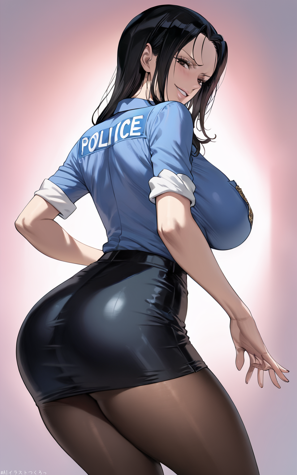 ai_generated female female_only momo(artist) nico_robin one_piece