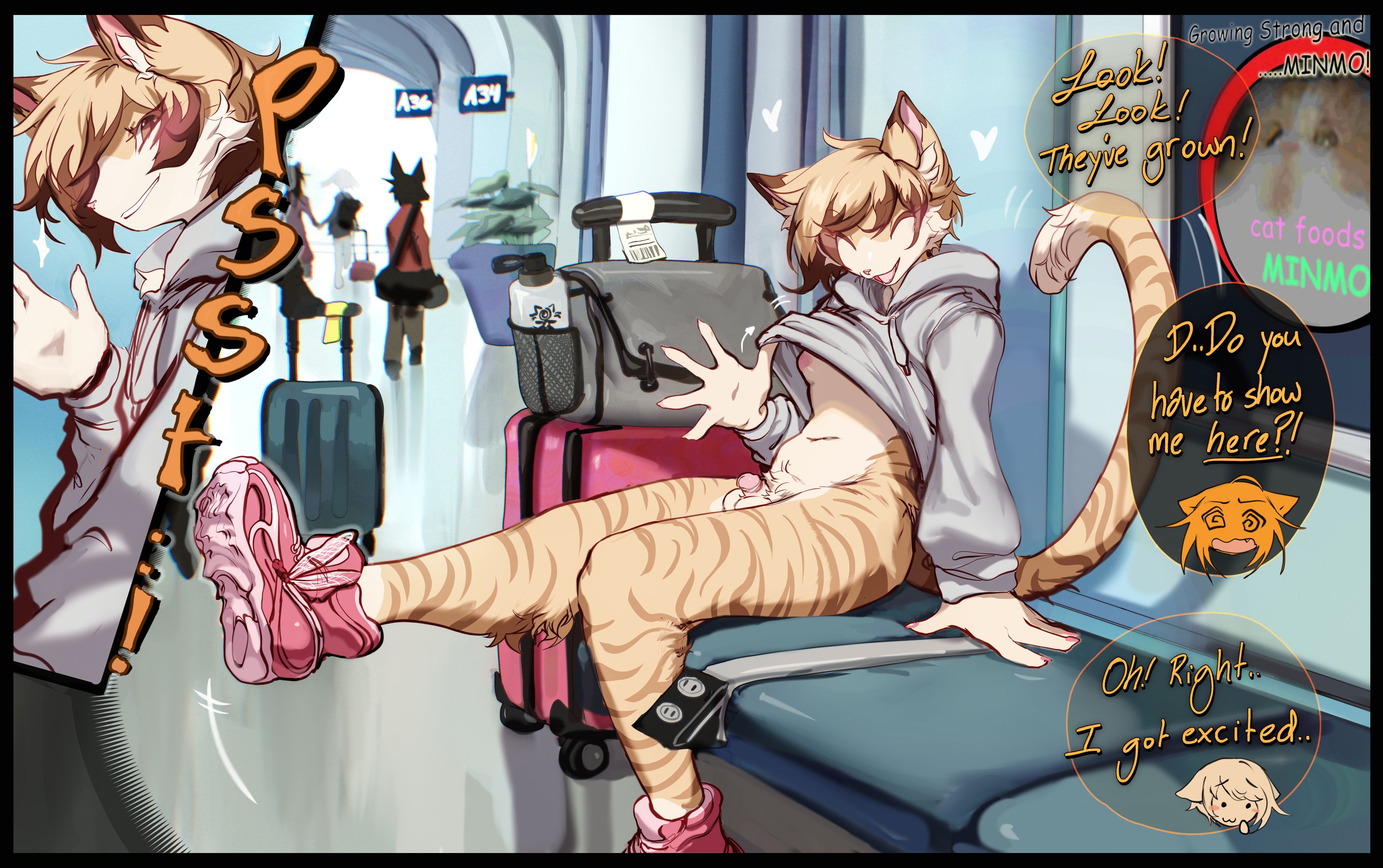 1futa, anthro, anthro only, breasts, cat ears, cat girl, cat humanoid, cat tail, catgirl, feline, feline humanoid, female, furry, furry female, furry only, futanari, hoodie, hoodie lift, hoodie only, hormone breasts, hrtitties, intersex, lifting shirt, lifting top, oc, original character, public, public exposure, public nudity, shirt lift, shirt only, shirt up, shoes, shoes only, showing breasts, showing off, showing off breasts, small breasts, sumiaou, top only, transgender, transgender woman