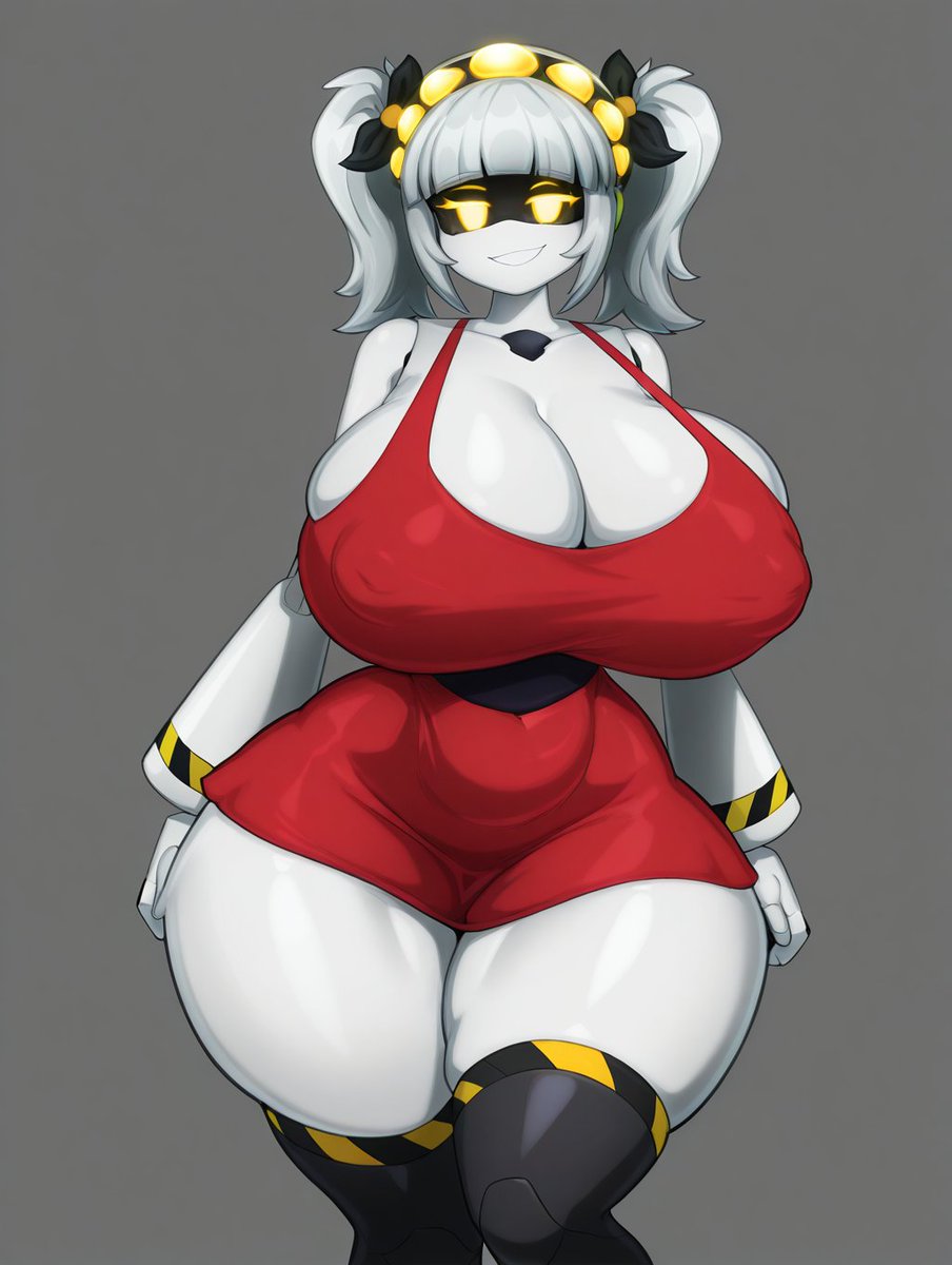 1girls, ai generated, areola slip, areolae, breasts, dress, female, female only, huge breasts, huge thighs, hyper, hyper breasts, j (murder drones), massive breasts, murder drones, skindentation, solo, solo female, tagme, twintails, venus body, voluptuous, voluptuous female, wide hips