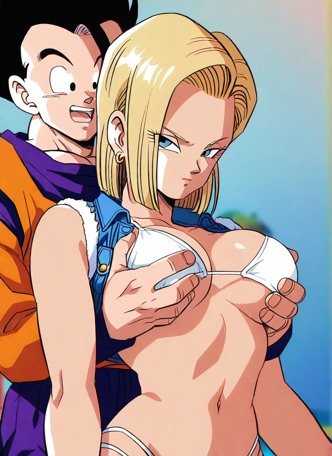 ai_generated android_18 tagme