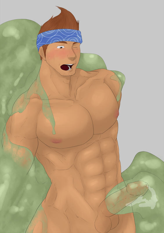 final_fantasy final_fantasy_x male male_only nude penis penis_milking tagme tentacle tentacle_on_male wakka yaoi