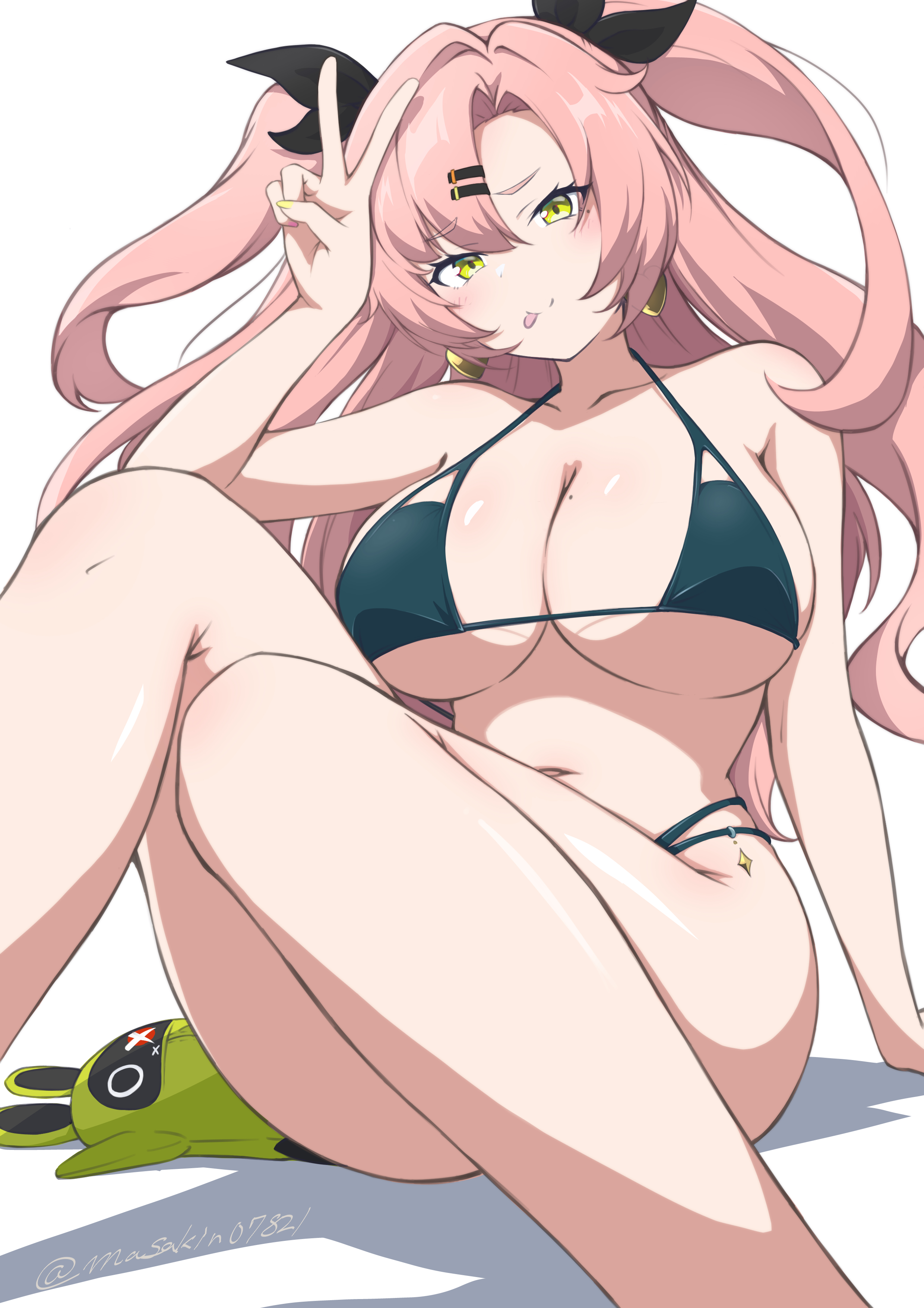 1girls, bikini, female, masakin, nicole demara, tagme, zenless zone zero