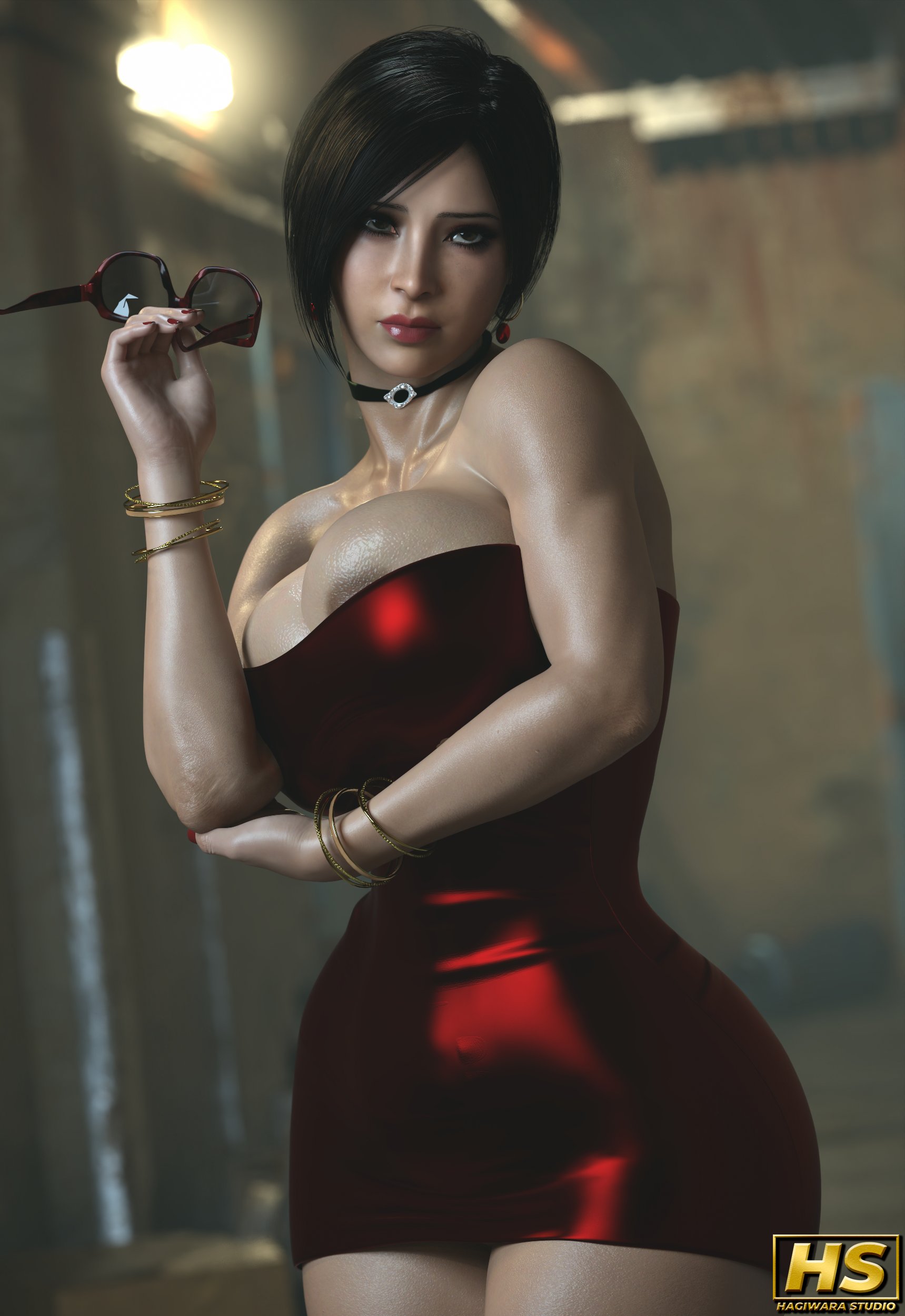 1girls, 3d, ada wong, ada wong (adriana), asian, asian female, big boobies, big boobs, big breasts, big tits, big titties, biohazard, boobies, boobs, breasts, capcom, cleavage, cleavage overflow, dress, duo gale, female, female only, hagiwara studio, huge boobies, huge boobs, huge breasts, huge tits, huge titties, large boobies, large boobs, large breasts, large tits, large titties, light skin, light-skinned female, mature female, milf, red dress, resident evil, resident evil 2, resident evil 2 remake, short dress, thick thighs, tits, titties, twitter, voluptuous, voluptuous female, wide hips